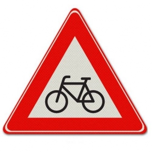 VERKEERSBORD J24 – FIETSERS EN BROMFIETERS